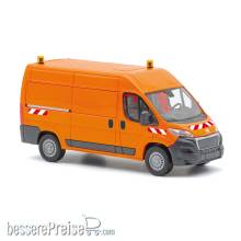 Busch 54613 - Peugeot Boxer Kastenwagen, Orange