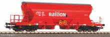 Piko 54639 - Mittelselbstentladewagen Tanoos Railion-NS VI
