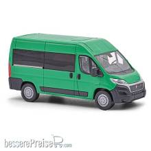 Busch 54651 - Fiat Ducato Bus, Grün FORMNEUHEIT
