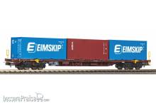 Piko 54687 - Tragwagen Sgnss NS VI, beladen mit 3 Containern