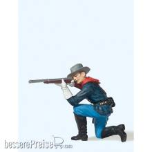 Preiser 54752 - 1:25 US Reg.Tr. Soldat kniend