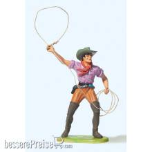 Preiser 54807 - 1:25 Cowboy, stehend u. Lasso