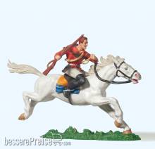 Preiser 54818 - 1:25 Cowboy, reitend m.Gewehr