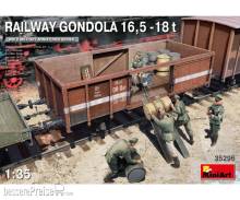 MiniArt 550035296 - 1:35 Eisenbahn-Waggon 16,5-18to (5)
