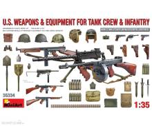 MiniArt 550035334 - 1:35 US Pz-B./Infantereie Waffen/Zubehör