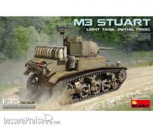 MiniArt 550035425 - 1:35 M3 Stuart leichter Pz. frühe Prod.