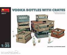 MiniArt 550035577 - 1:35 Vodkaflaschen mit Holzkisten