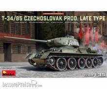 MiniArt 550037078 - 1:35 T-34/85 Tsch. Prod. Späte Prod.