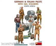 MiniArt 550049018 - 1:48 Fig.-Set Dt./Ital. Piloten (6) N.A.
