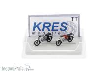 Kres 55045110 - Komplettmodelle 2x Simson S51, silber und dunkelrot