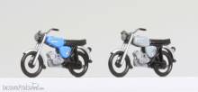 Kres 55045130 - Komplettmodelle 2x Simson S51B + S50, blau und grau