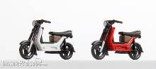 Kres 55062010 - Komplettmodelle 2x Simson SR50, weinrot und grau