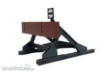 Lenz 55067 - Prellbock mit Bohle, Messing Fertigmodell