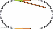 Piko 55311 - PIKO A-Gleis mit Bettung Set: B