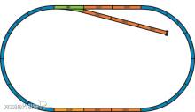 Piko 55366 - Bettung für A-Gleis Set A+B