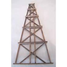 Hack Brücken 55390 - Holzbrücke 350 mm hoch, braun - Typ HP350