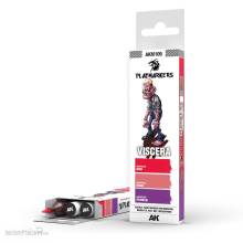 AK Interactive AKM109 - PLAYMARKERS SET - VISCERA (3 ref.)