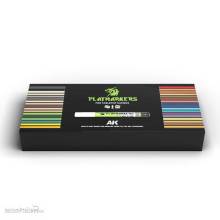 AK Interactive AKM150 - SPECIAL BOX AK PLAYMARKERS - Full Range 34 Playmarkers