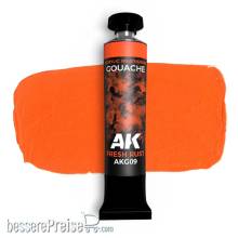 AK Interactive AKG09 - FRESH RUST - AK GOUACHE 20 ml.