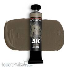AK Interactive AKG12 - GRIME - AK GOUACHE 20 ml.