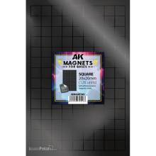 AK Interactive AKMAGNET002 - SQUARE/CUADRADO 20 X 20 - 126 unid