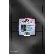 AK Interactive AKMAGNET013 - RECTANGULAR 25 X 50 - 35 unid