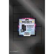 AK Interactive AKMAGNET015 - RECTANGULAR 100 X 50 - 7 unid