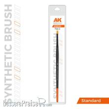 AK Interactive AKB002 - AK SYNTHETIC BRUSH - FLAT 2