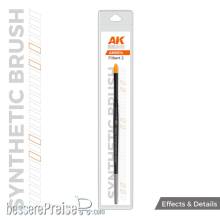 AK Interactive AKB014 - AK SYNTHETIC BRUSH - FILBERT 2