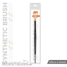 AK Interactive AKB016 - AK SYNTHETIC BRUSH - FILBERT 6