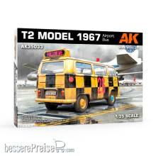 AK Interactive AK35033 - VOLKSWAGEN T2 Model 1967 Airport Bus