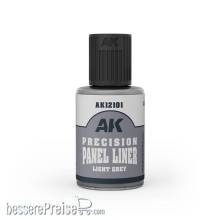 AK Interactive AK12101 - PRECISION PANELINER - LIGHT GREY 30ml