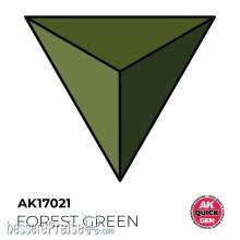 AK Interactive AK17021 - FOREST GREEN 18 ml - QUICK GEN