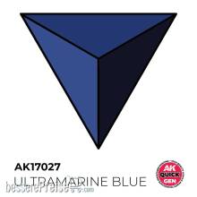 AK Interactive AK17027 - ULTRAMARINE BLUE 18 ml - QUICK GEN
