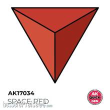 AK Interactive AK17034 - SPACE RED 18 ml - QUICK GEN