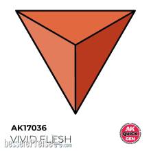 AK Interactive AK17036 - VIVID FLESH 18 ml - QUICK GEN