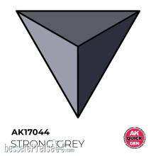 AK Interactive AK17044 - STRONG GREY 18 ml - QUICK GEN
