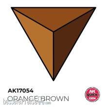 AK Interactive AK17054 - ORANGE BROWN 18 ml - QUICK GEN