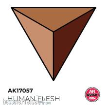 AK Interactive AK17057 - HUMAN FLESH 18 ml - QUICK GEN