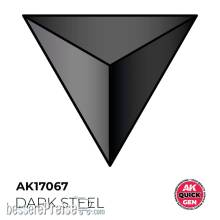 AK Interactive AK17067 - DARK STEAL 18 ml - QUICK GEN