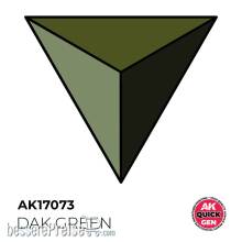 AK Interactive AK17073 - DAK GREEN 18 ml - QUICK GEN