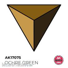 AK Interactive AK17075 - OCHRE GREEN 18 ml - QUICK GEN