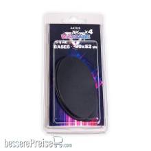 AK Interactive AK1126 - OVAL BASES 90x52mm x 4 units