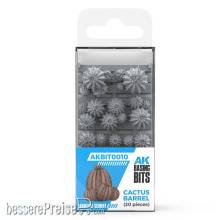 AK Interactive AKBIT0010 - CACTUS BARREL - BASING BITS 20 pieces