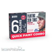 AK Interactive AK17526 - PAINTING SKIN TONES