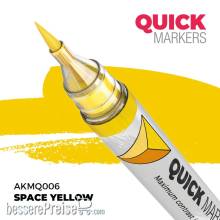 AK Interactive AKMQ006 - SPACE YELLOW - QUICK MARKER (Box 6 units)
