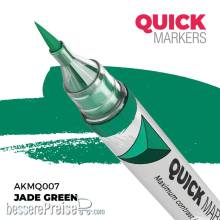 AK Interactive AKMQ007 - JADE GREEN - QUICK MARKER (Box 6 units)