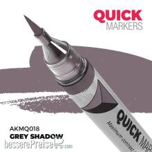 AK Interactive AKMQ018 - GREY SHADOW - QUICK MARKER (Box 6 units)