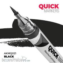 AK Interactive AKMQ021 - BLACK - QUICK MARKER (Box 6 units)