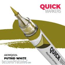 AK Interactive AKMQ024 - PUTRID WHITE - QUICK MARKER (Box 6 units)